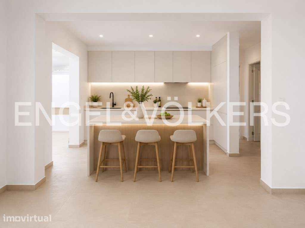 Apartamento T3 com Garagem no Centro de Vila Real de Santo António - Grande imagem: 4/35