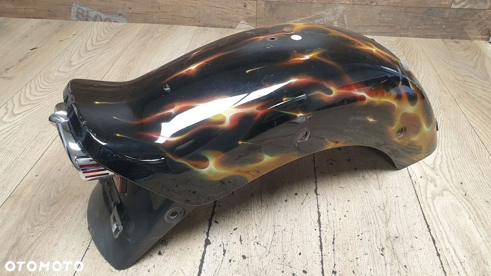 Błotnik tył lampa osłona lampy chrom Yamaha XVS1100 Drag Star Custom - 5