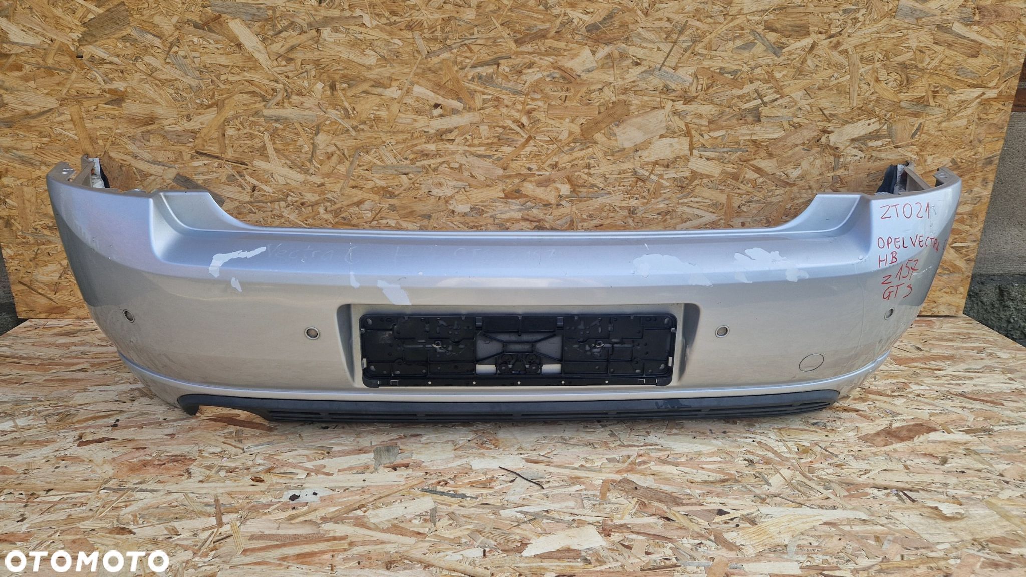 OPEL VECTRA C HB GTS ZDERZAK TYLNY TYŁ KOD LAK.Z157 - 1