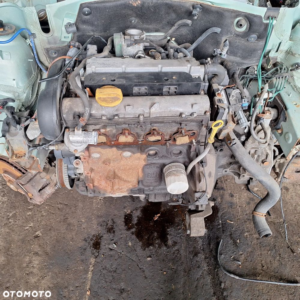 SILNIK OPEL ASTRA MERIVA CORSA COMBO AGILA 1.4 16V Z14XE STAN BDB GWARANCJA - 3