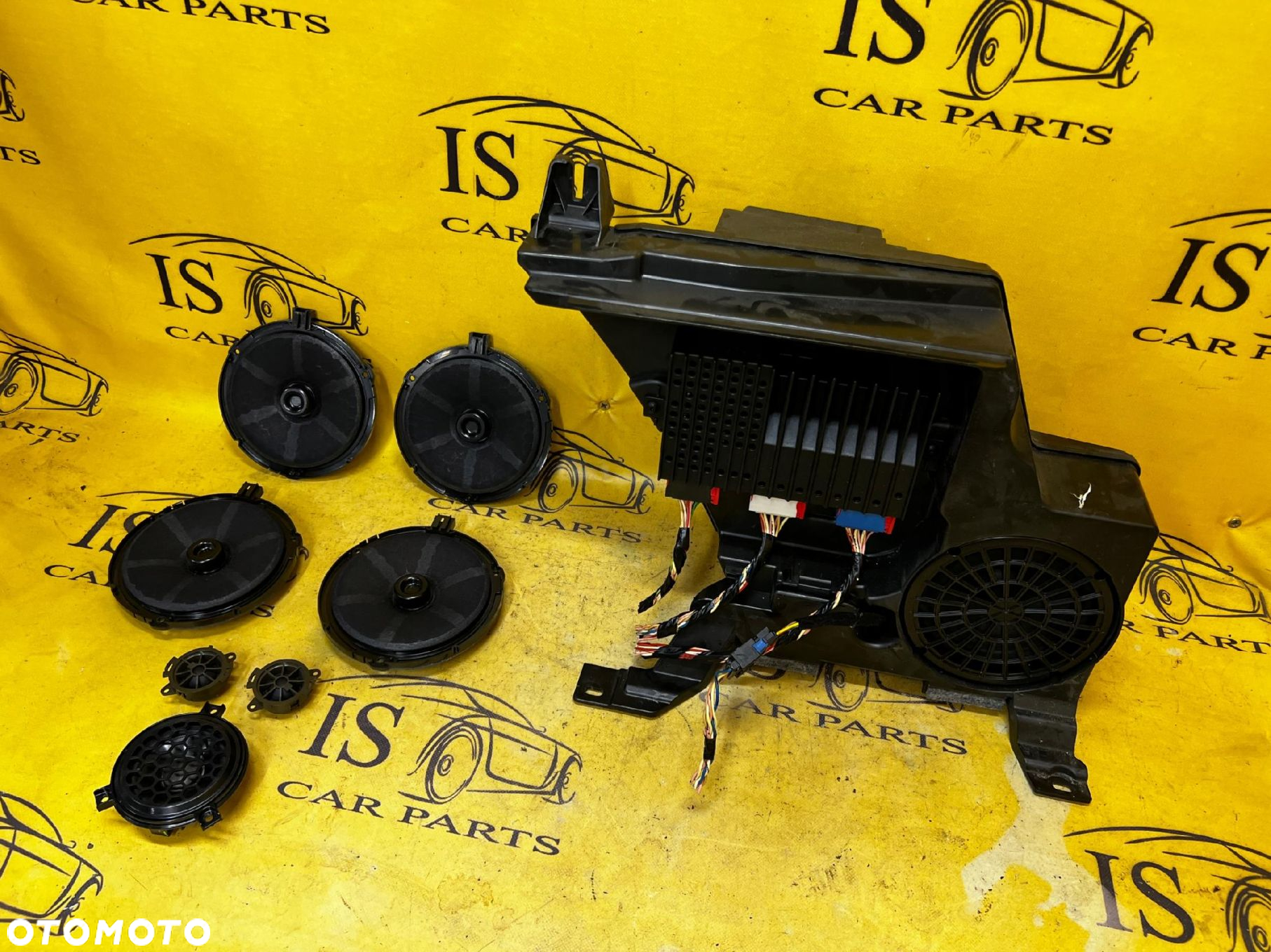 KOMPLET GŁOŚNIKI JBL GŁOŚNIK WZMACNIACZ SUBWOOFER PEUGEOT 508 I LIFT - 2