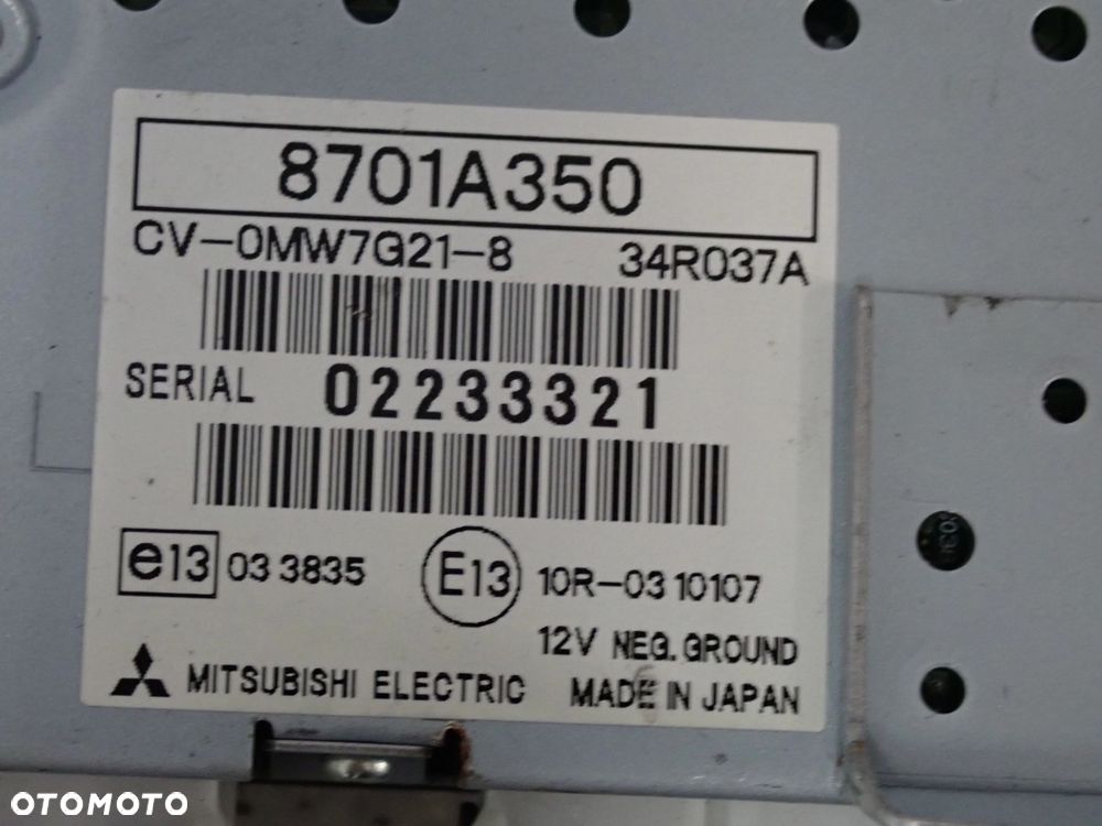 MITSUBISHI OUTLANDER II 07-12 WZMACNIACZ 8701A350 - 4