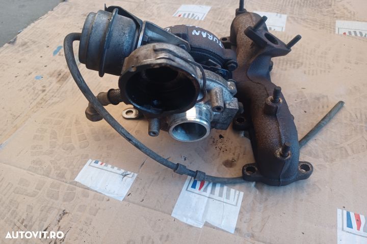 Turbosuflanta 1.9BXE 2007 Volkswagen VW Touran 1 [facelift] [2006 - 2 - 3