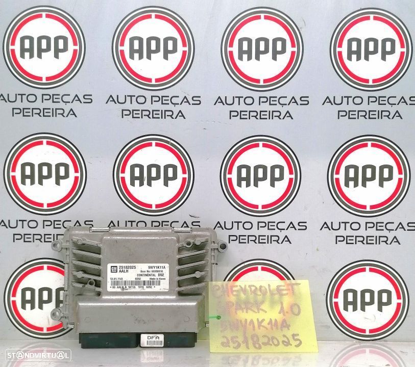 Centralina motor Chevrolet Spark 2010 1.0, referência 5WK1K11A, 25182025. - 1