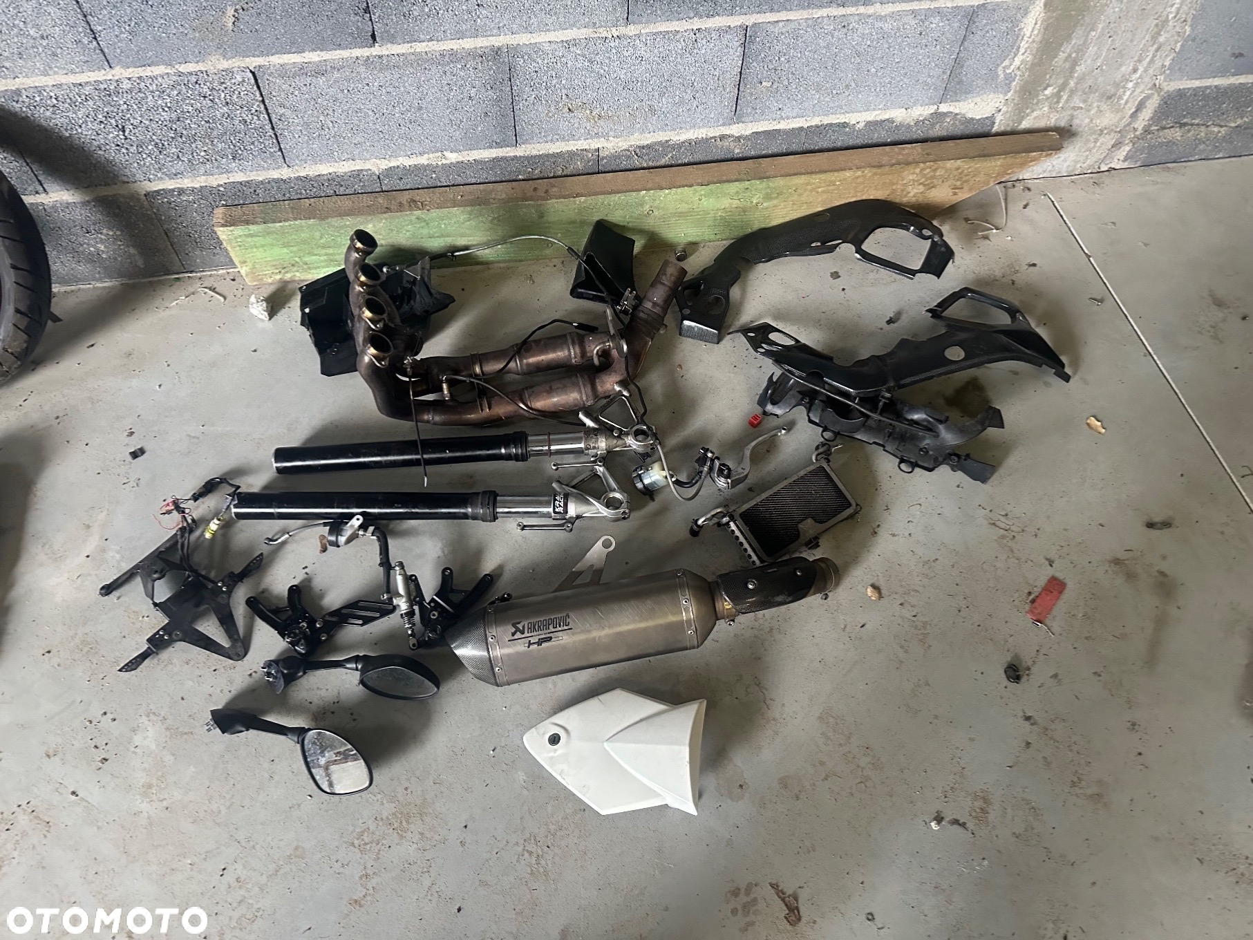 BMW S1000RR lagi koło półka chłodnica lampa wydech kolektor części amortyzator zbiornik - 3