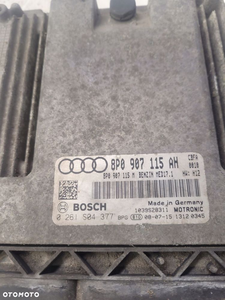 STEROWNIK KOMPUTER AUDI A3 8P 2.0 TFSI 8P0907115AH - 4