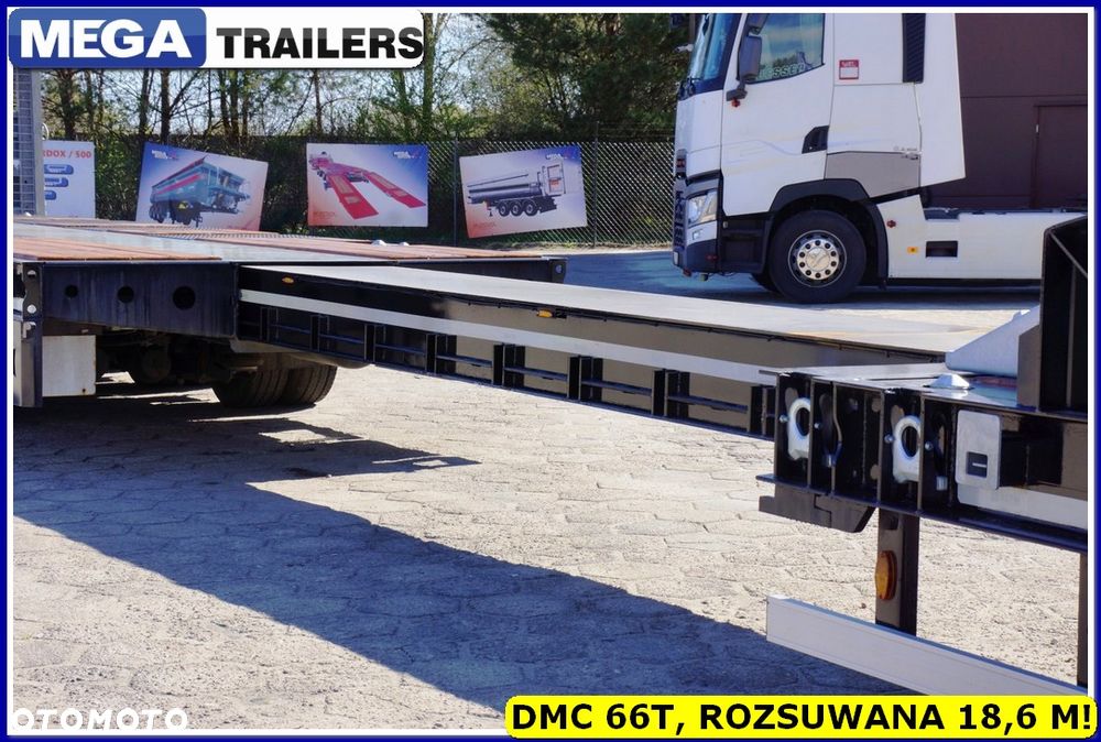 Inny Niska podłoga DMC 66,0 TON, ROZCIĄGANA 18,60 M - pod KONTENERY !!! - 25
