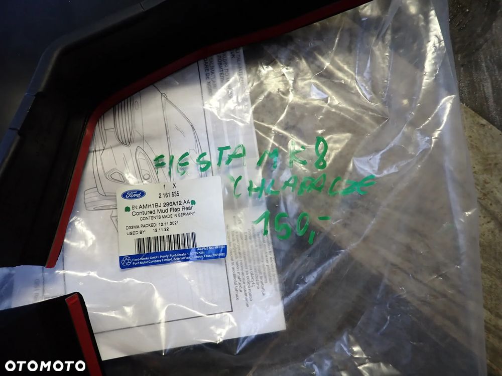 FORD FIESTA MK8 CHLAPACZE TYŁ AMH1BJ286A12AA - 3