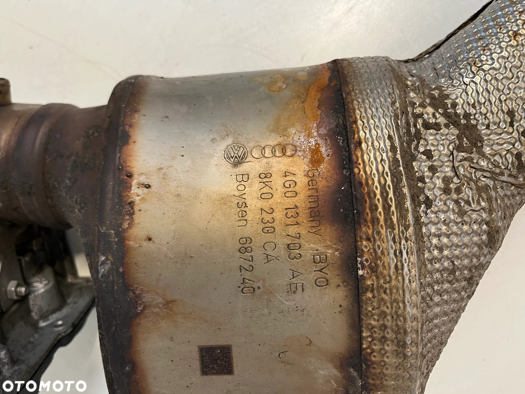 KATALIZATOR 4G0131703AE AUDI A6 A5 ORYGINAŁ - 2