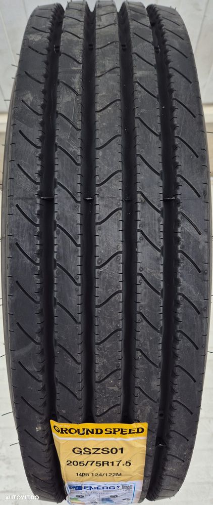 205/75 R17.5, 124M, GROUNDSPEED 14PR, Anvelope directie M+S - 4
