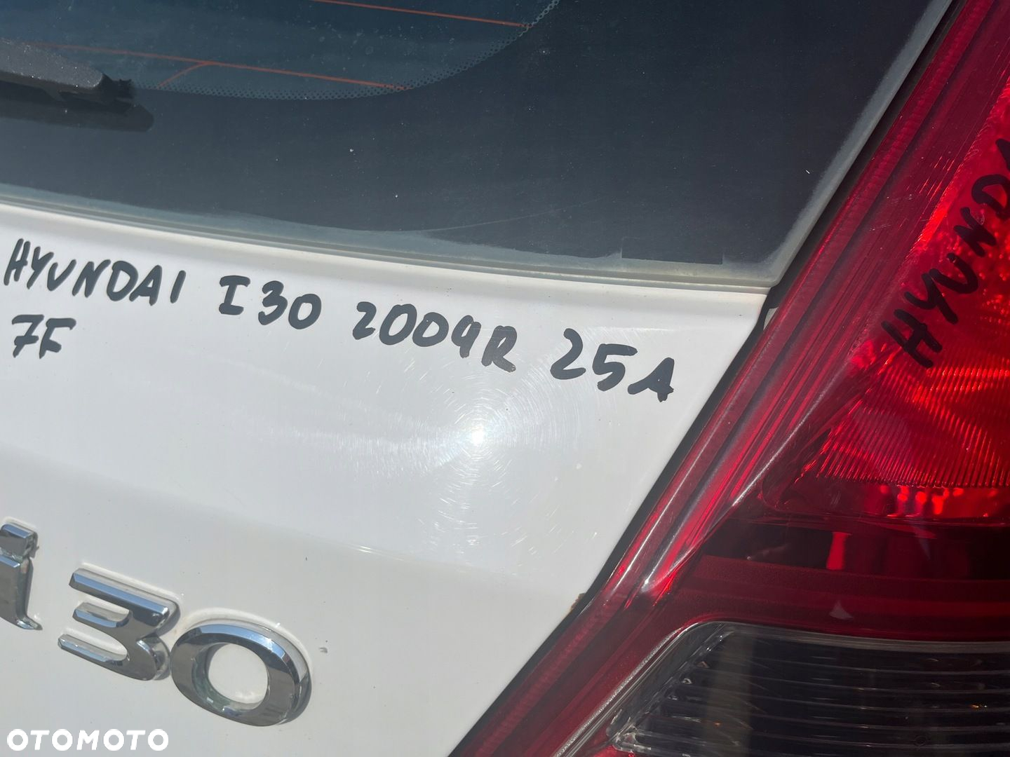 KIA SPORTAGE I30 I KLAPA BAGAŻNIKA 7F - 2
