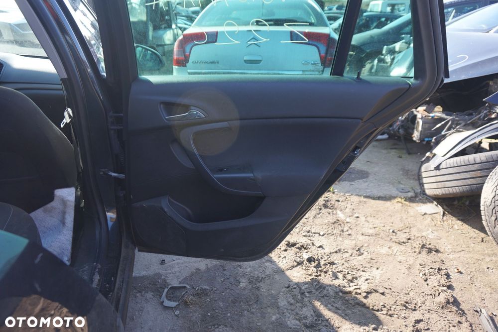 DRZWI TYLNE PRAWE INSIGNIA A I KOMBI Z22C  CZARNY OPEL 2008-2013 - 9