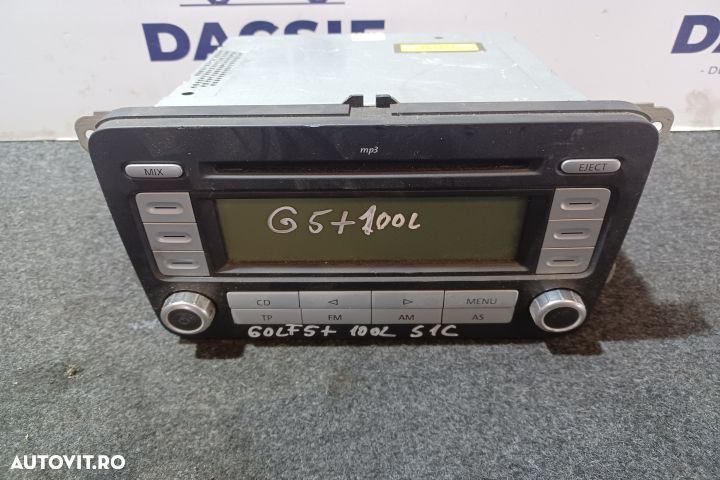 Radio cd 5M0035186C Volkswagen VW Golf 5 [2003 - 2009] Plus minivan 1 - 1