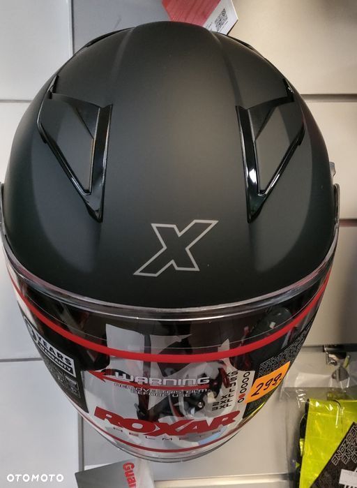 Kask otwarty z szybą, kask na skuter z blendą ECE 22.06 - 1