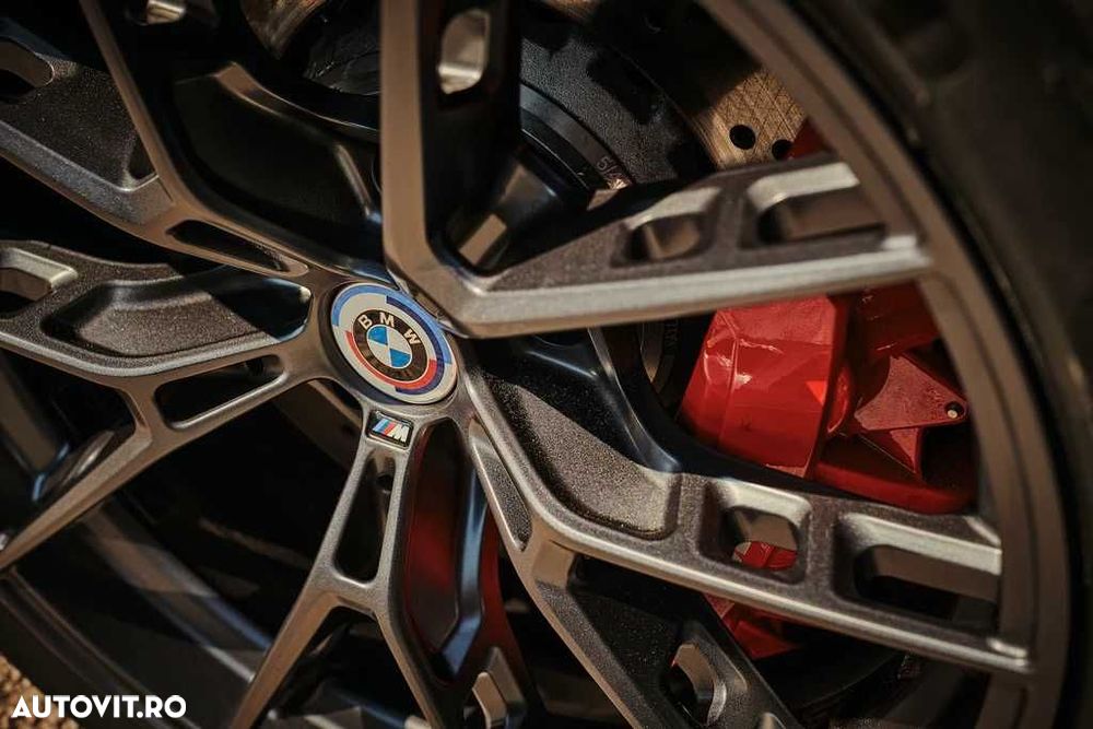 Set 4 Embleme Jante BMW 56mm / 68mm Editie 50 De Ani Capace Roti Sigle - 6