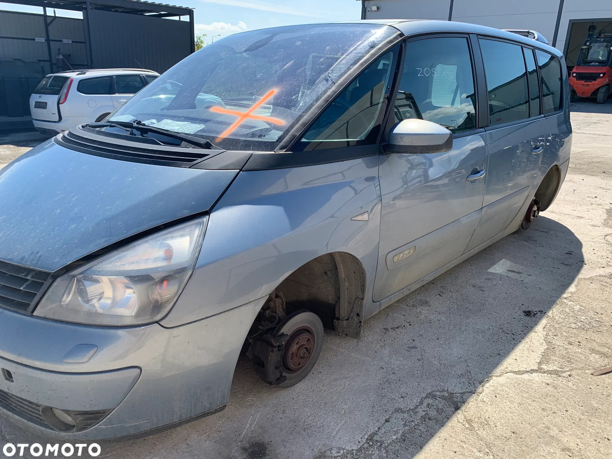 RENAULT GRAND ESPACE 2002 2.2 DCI G9T *SAMOCHÓD NA CZĘŚCI* 530 MASKA LAMPA DRZWI LUSTERKO ZDERZAK GRILL BŁOTNIK KLAPA BELKA PRAWE LEWE PRZÓD TYŁ - 6
