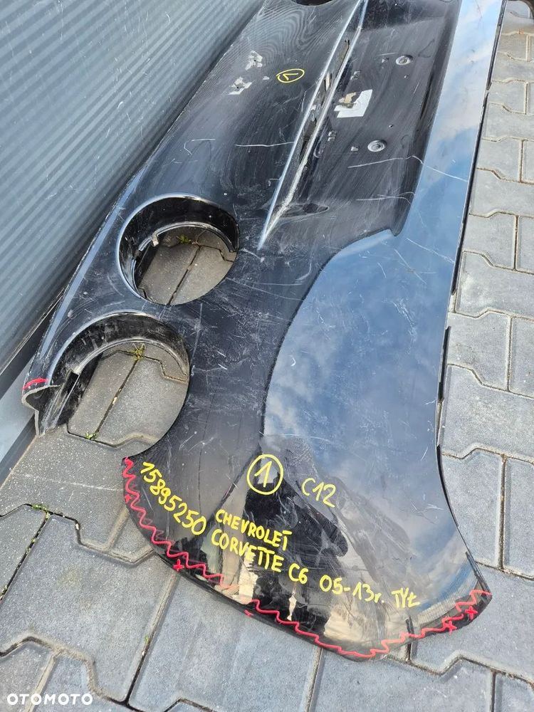 CHEVROLET CORVETTE C6 ZDERZAK TYŁ (dostępne 2 zderzaki) - 2