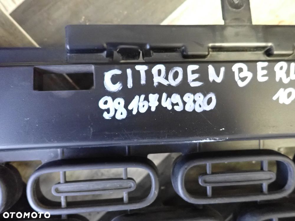 CITROEN BERLINGO III KRATKA ZDERZAKA PRZÓD 9816749880 - 3