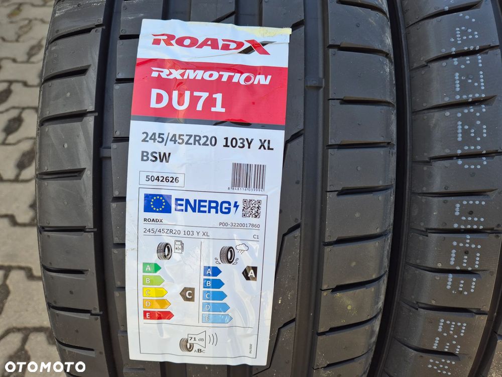 2x 245/45R20  2x275/40R20  Roadx Rxmotion DU71 - 2