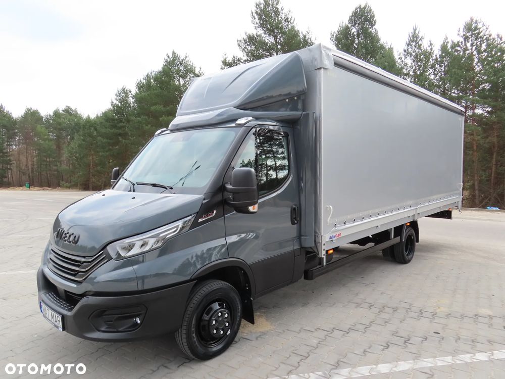 Iveco DAILY 50C18 Hi-Matic Firana Obustronna + Dach Suwany Skrzynia 6310 mm 12 Euro Palet Rozstaw Osi 4750 mm WZMACNIANY Full Opcja Wyposażenia Stan Wizualny I Techniczny NOWY Tak Jak Z Taśmy Produkcyjnej Gotowy Dostępny OKAZJA POLECAM - 7