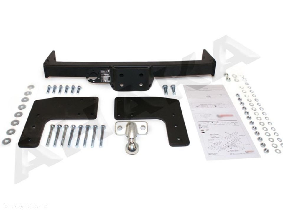 Hak Holowniczy Vw Volkswagen Crafter 2006-2016 (5 Ton, 3665 Mm, 4325 Mm, Bez Stopnia, Podwójne Koła) - 2