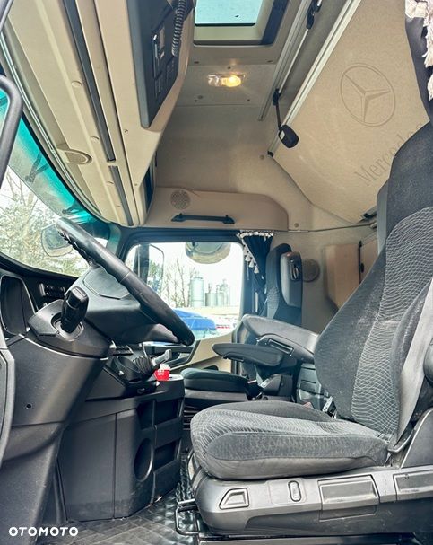 Mercedes-Benz ACTROS 2548 GIGASPACE AUTOMAT XENONY RETARDER 6x2 JUMBO OŚ PODNOSZONA ZABUDOWA KRONE FIRANKA DŁ:7.80m 2xALUTANK LODÓWKA KLIMA EURO 6 + PRZYCZEPA KRONE TANDEM FIRANKA DŁ:7.80m OSIE SAF OŚ PODNOSZONA ZESTAW PRZESTRZENNY PRZEJAZDOWY 2015r ŁADNY - 6