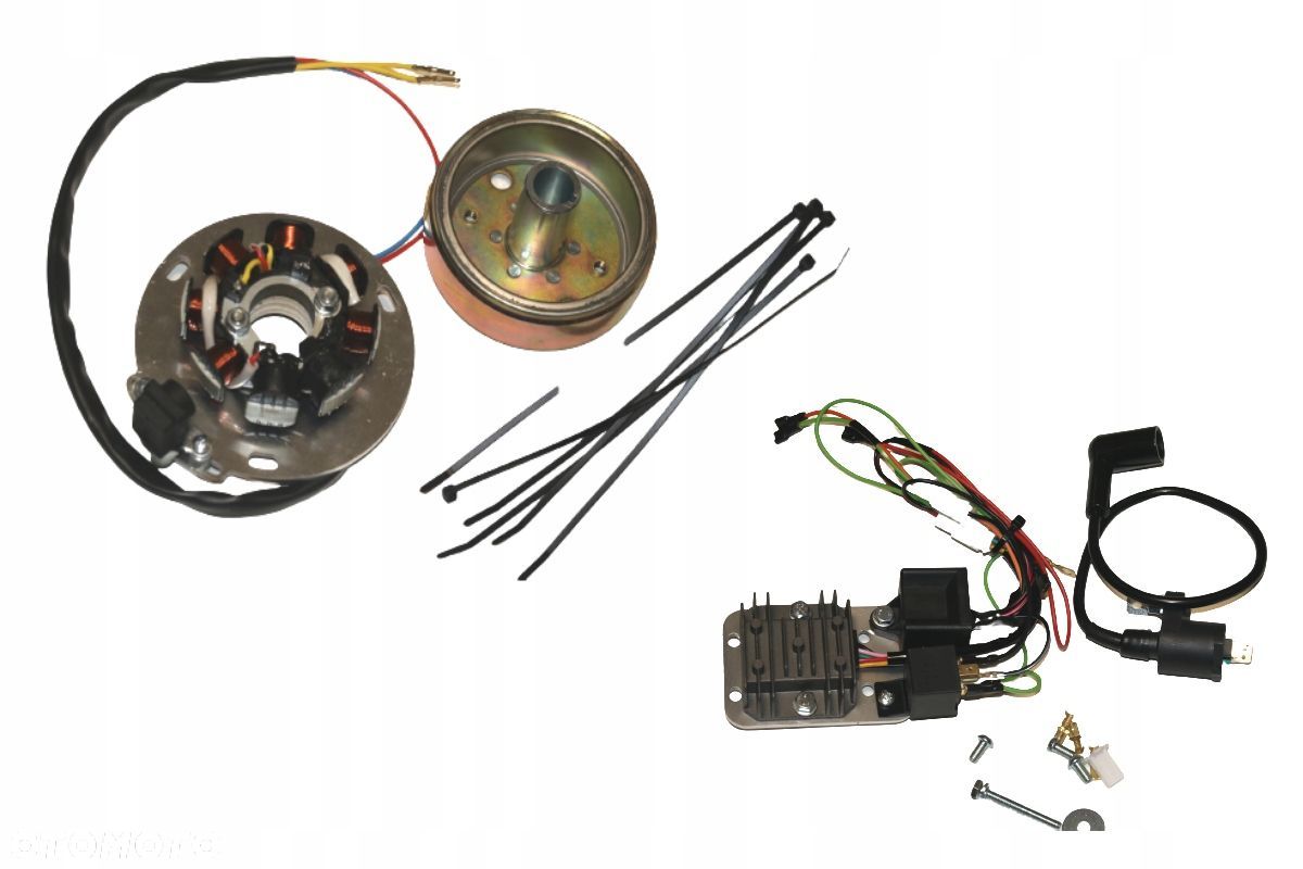 BEZSTYKOWY ZAPŁON CDI DLA WSK 175 12V DELUX - 1