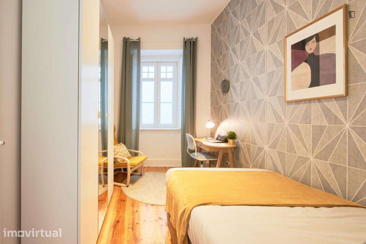 Quarto - localizado em Alcântara Lisbon - Grande imagem: 2/19