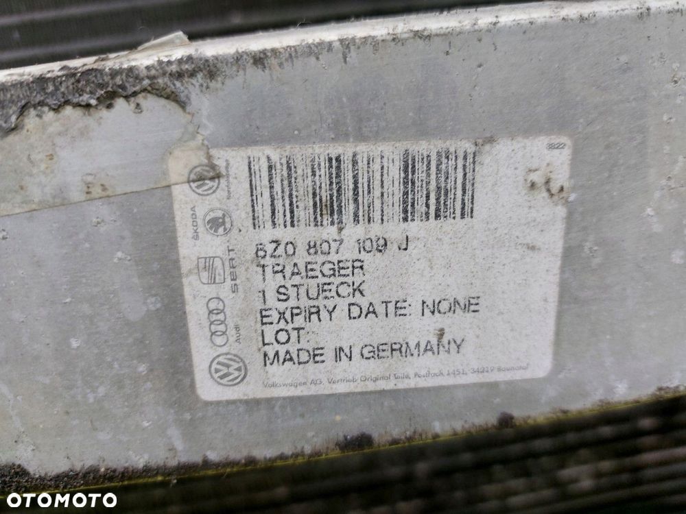 Pas przedni z chłodnicami kompletny Audi A2 1,4 TDI 1999-2005 R - 5