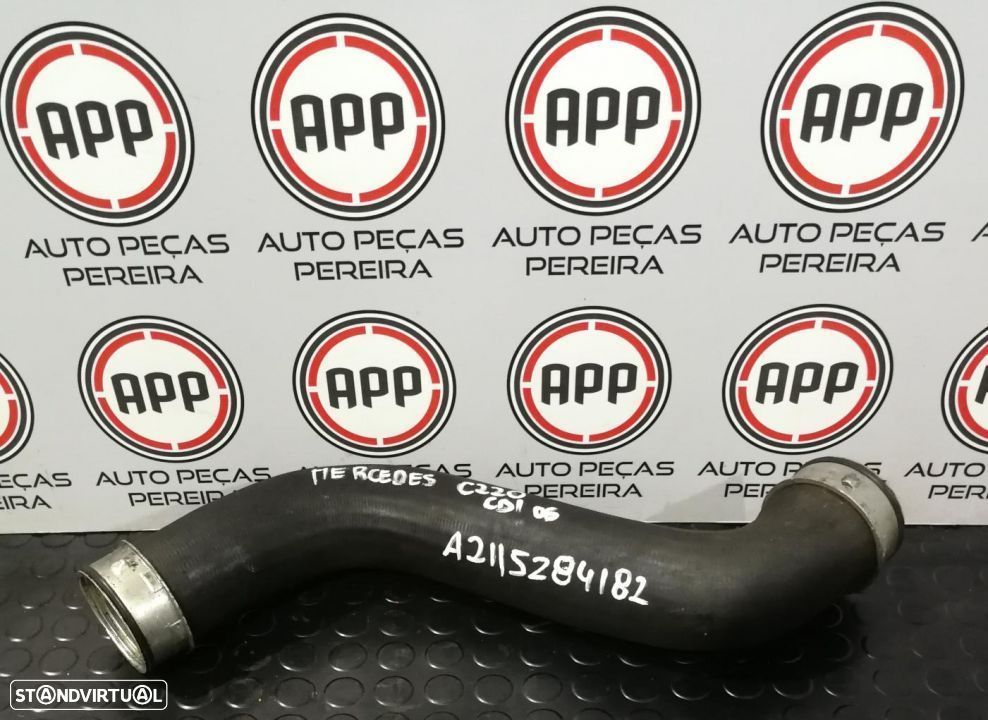 Tubos de intercooler Mercedes W203 220 CDI ref A2115284182, A2035281782, A2035281482 , A2035281882, UNITÁRIO . - 1