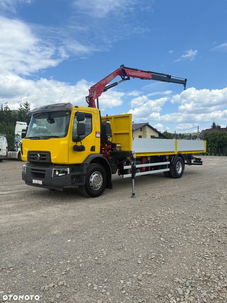 Renault C 320 SKRZYNIA 7.40m HDS FASSI F120B.1.22 + PILOT / 4x2 / STAN BDB - 5