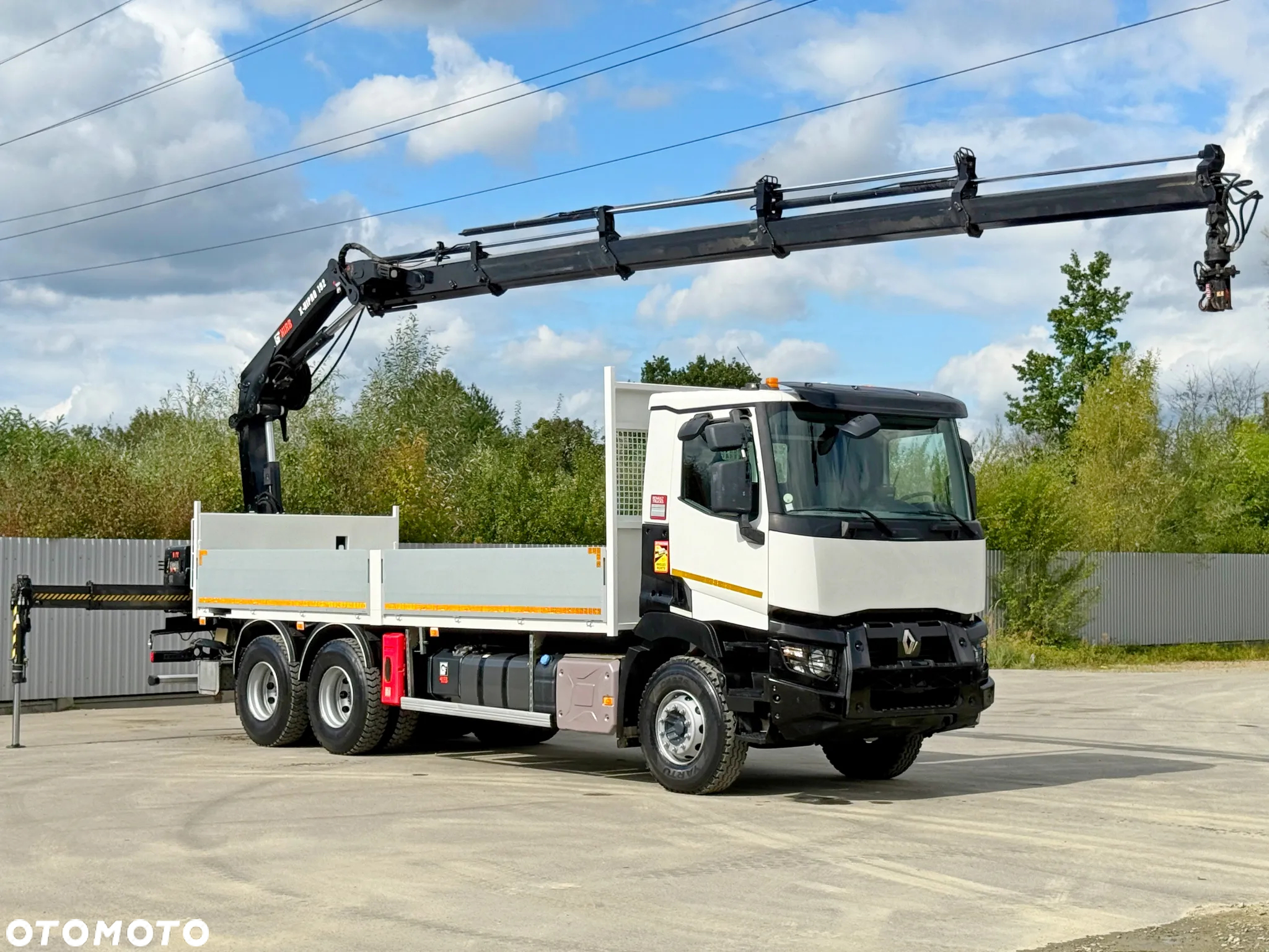 Renault C 430 * SKRZYNIA 6,80 m * HIAB X-HIPRO 192 ES-4 + PILOT/ 6x4 - 2