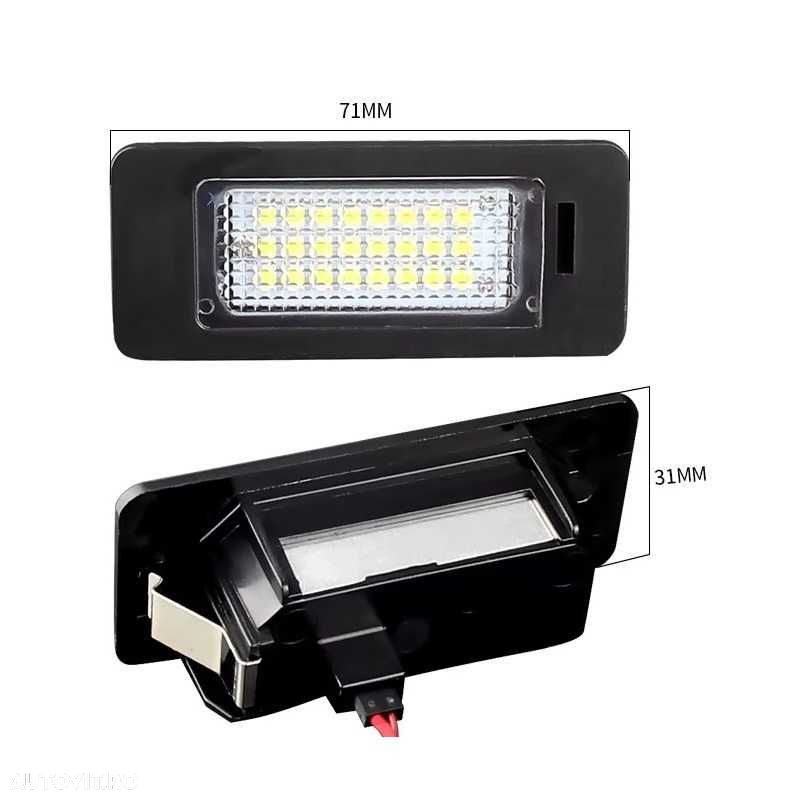 Lampi Numar LED Portbagaj AUDI A4 B8, A5, Q5, A6 C7, A7, TT,A1,VW,SEAT - 4