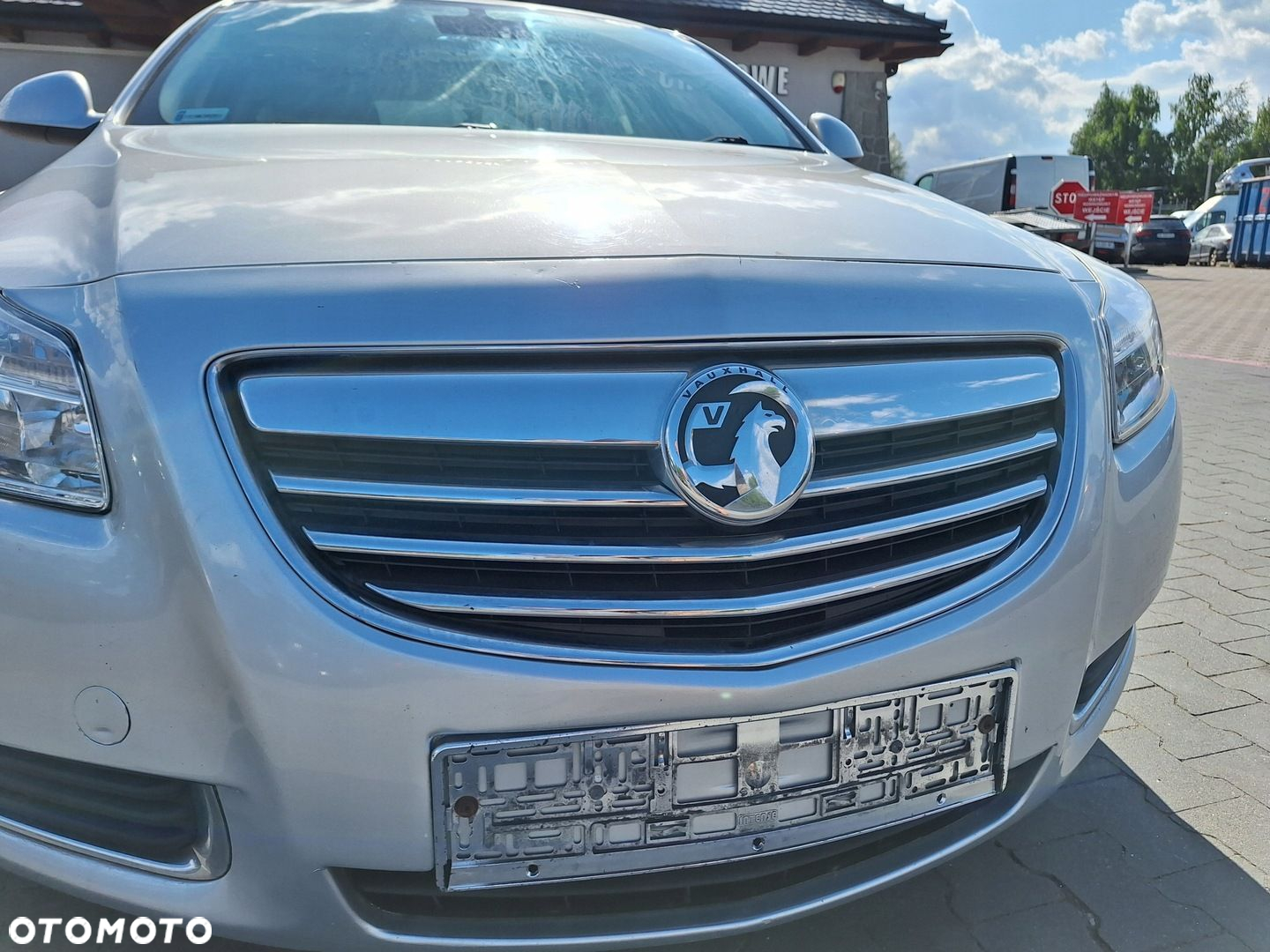 OPEL Vauxhall INSIGNIA A G09 Z176 ZDERZAK PRZÓD MASKA BŁOTNIK LAMPA 08-13 - 7