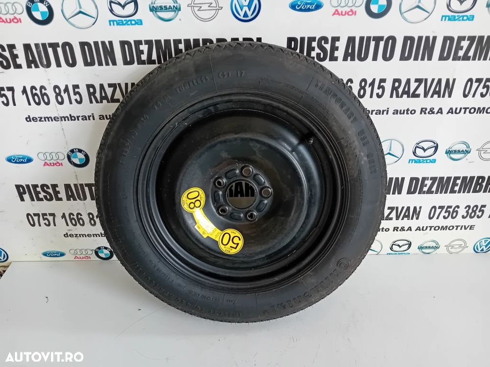 Roata Rezerva Slim Ford Mondeo MK4 S Max C Max R16 125/90R16 - 4