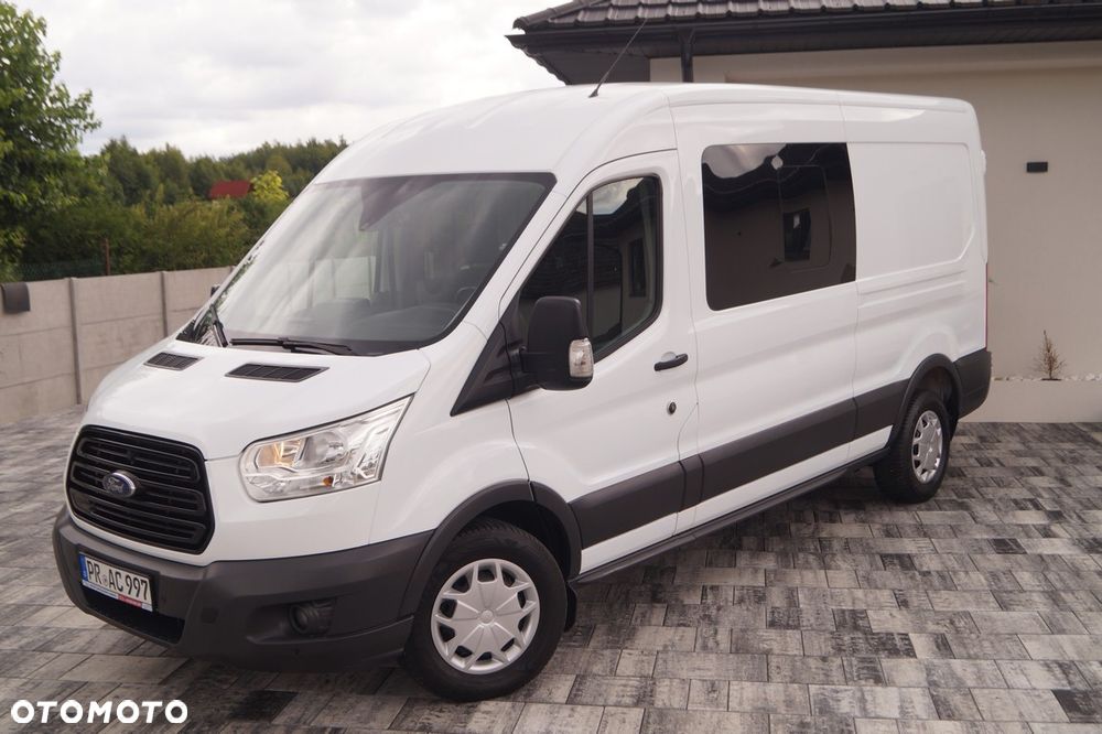Ford TRANSIT DŁUGI 7 OSÓB FULL OPCJA BRYGADÓWKA L3H2 - 1