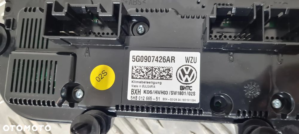 Vw Golf VII Passat Panel Klimatyzacji - 5