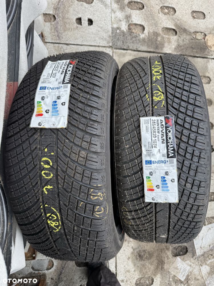 Nowe opony zimowe 245/45/20 Yokohama 2 sztuki 25r Nowy Model