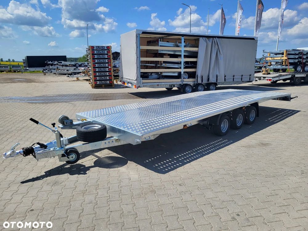 Niewiadów Laweta 600x210cm DMC 3500 kg IDEALNA POD BUSY koło zapasowe, wciągarka i AMORTYZATORY - 14