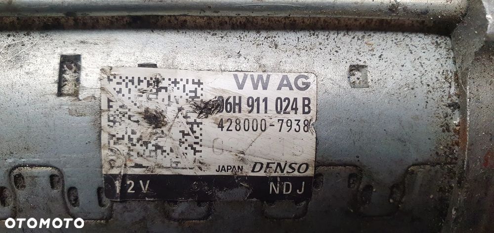 Rozrusznik starter silnika Audi A5 A4 B8 1.8 TFSI 06H911024B - 6