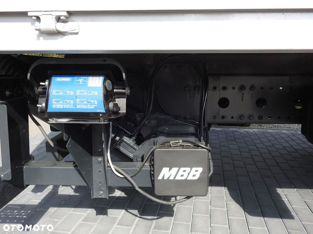 Mercedes-Benz ATEGO 1221 PLANDEKA WINDA 16 PALET WEBASTO KLIMATYZACJA PNEUMATYKA BLIŹNIACZE KOŁA  230KM - 25