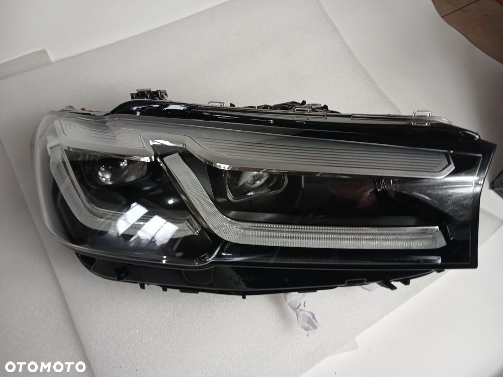 BMW 5 G30 G31 LIFT LCI lampy reflektor przód Adaptive LED komplet lewy praw - 6