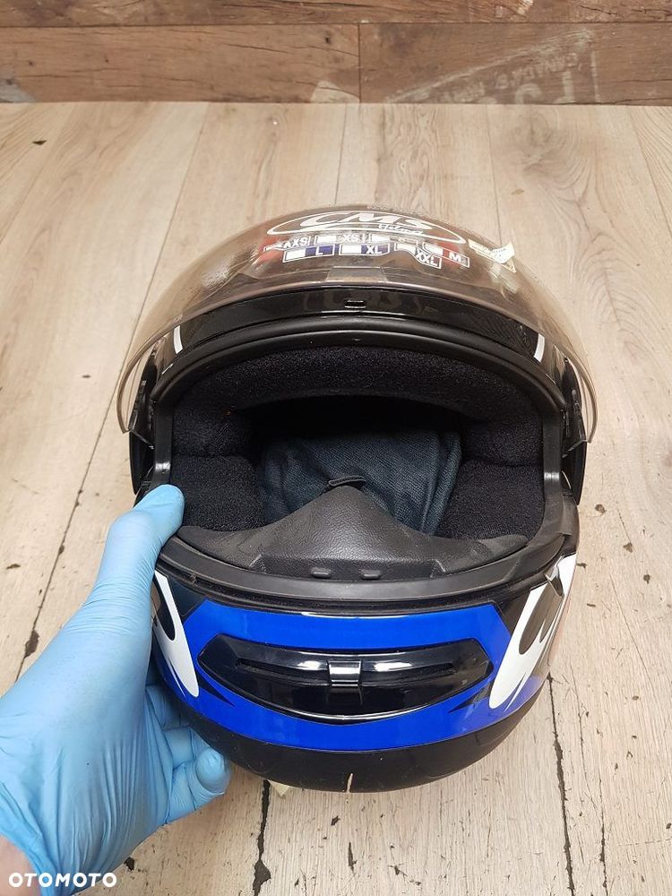 Kask motocyklowy CMS Xtrem rozmiar S 54-55 - 7