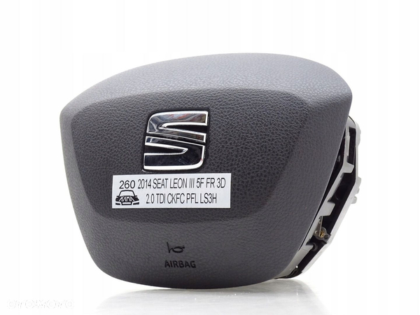 PODUSZKA POWIETRZNA AIRBAG KIEROWCY SEAT LEON III 3 5F FR 5F0880201C