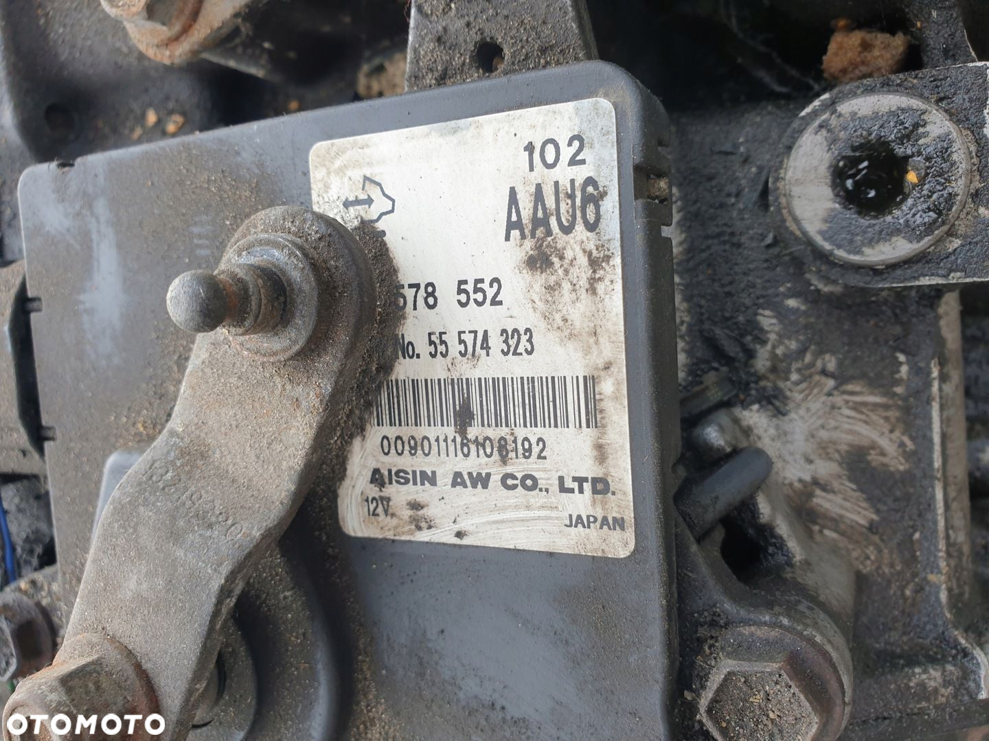 SKRZYNIA BIEGÓW AUTOMATYCZNA OPEL INSIGNIA A 2.0 CDTI AF40 55571447A - 5
