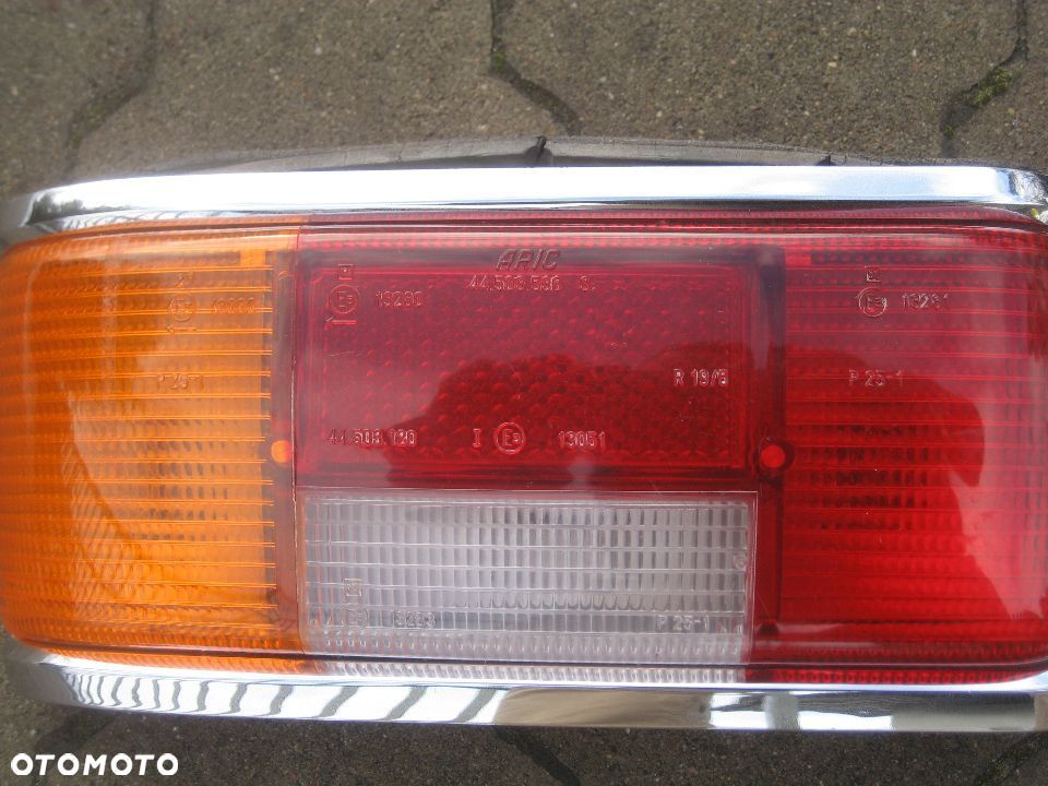 mercedes 115 w115 w 115 lampa tył lewa chrom 1158260551 - 5