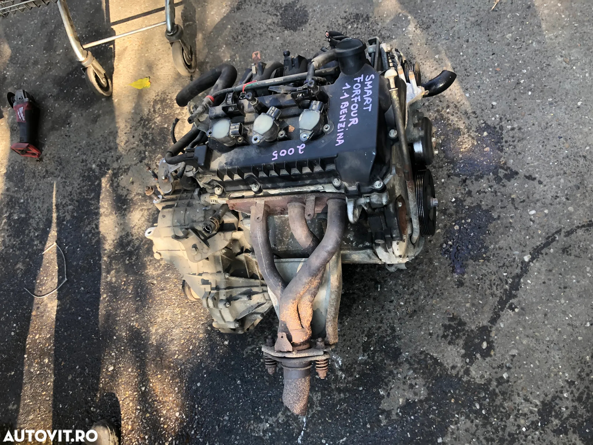 Motor Smart  Forfour Mitsubishi Colt 1.1 benzina 2005 - 15