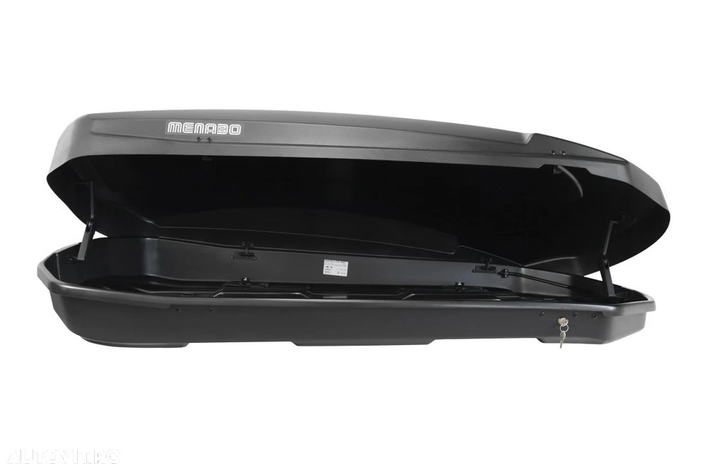 Cutie portbagaj Menabo Satellite 600, ABS Dark, 197x94x45 cm, Noua_emitem Factura & Garantie, Pret Importator - 4