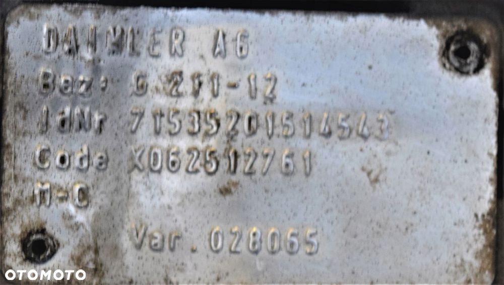 SKRZYNIA BIEGÓW MERCEDES ACTROS MP4 - 5