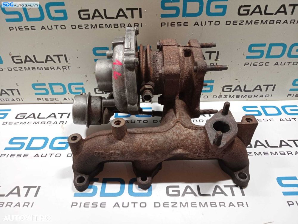 Turbo Turbina Turbosuflanta Volkswagen Polo 9N 1.4 TDI 2002 - 2008 Cod 0452530196 [M6122] - 1